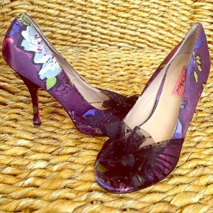 Betsey Johnson Peeptoe Heels